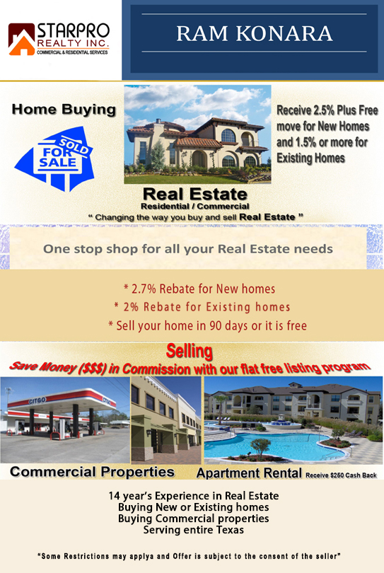 Ram Konara Realtor Real Estate Agent Coppell Tx Sulekha